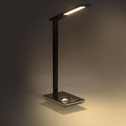 RTL 198 stm.LED lámpa fekete Qi 5W RETLUX 5W
