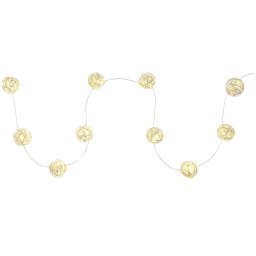 RXL 238 Ezüst gömbök 10LED WW TM RETLUX