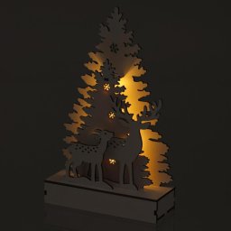 RXL 461 Dekor. erdő 24,5cm 5LED WW RETLUX