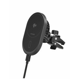 SWISSTEN MagRide MAGNETIKUS AUTÓVEZETÉK TARTÓ Qi2 15W VEZETÉK NÉLKÜLÖNTŐ TÖLTÉSEL (MagSafe kompatibilis)