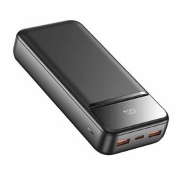 SWISSTEN POWER BANK 20000 mAh POWER LINE II FEKETE