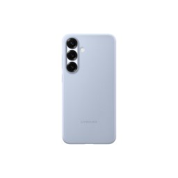 Samsung Vegán bőr védőborító Galaxy S25 világoskék színűre