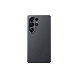 Samsung Vegán bőr védőburkolat Galaxy S25 Ultra Fekete