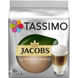 TASSIMO LATTE MACC. KAPSZULA 8db TASSIMO