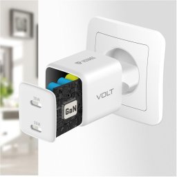 YAC G35D VOLT töltő 2x18W GaNYENKEE