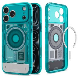 Spigen Ultra Hybrid MagFit Apple iPhone 18 Pro / 17 Pro tok, MagSafe, C-One, kék