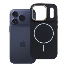 Frame Mag Apple iPhone 18 Pro / 17 Pro tok, MagSafe, fekete-ezüst