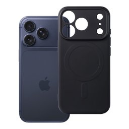 Silicone Mag Apple iPhone 18 Pro / 17 Pro tok, MagSafe, fekete