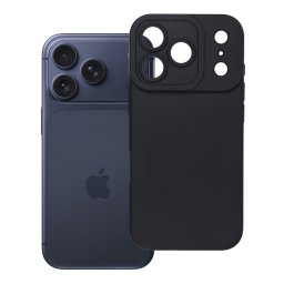Apple iPhone 18 Pro / 17 Pro Matt 2.0 hátlap tok, fekete