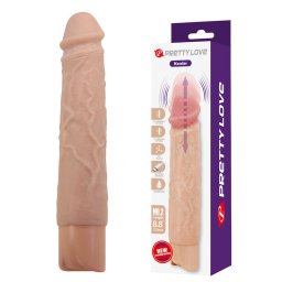 Pretty Love Kessler 22 lökő vibrátor - természetes, 22cm