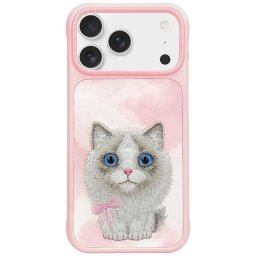 Nimmy Big Eyed Pet 2.0 Cat tok iPhone 17 - rózsaszín