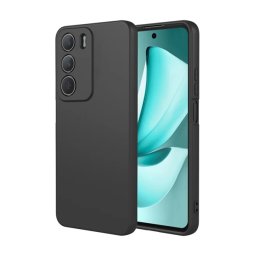 Szilikon telefonvédő (matt) FEKETE Realme C71 4G