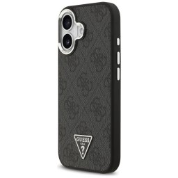 GUESS tok az IPHONE 17 kompatibilis MagSafe GUHMP17SP4TSRCMK (PU 4G W/Triangle Logo SL) fekete