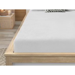 Mikroplüss lepedő SOFT 140x200 cm fehér