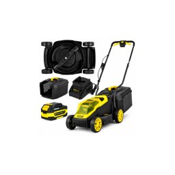 CoreX akkumulátoros fűnyíró szénkefe nélküli kefe nélküli motor, 32cm 4,0Ah akku