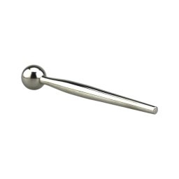 FukR - ezüst fém, gömbös húgycsőrúd dilátor (8 cm)