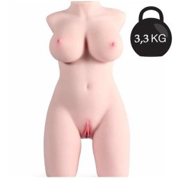 Armony - női testrészlet maszturbátor hajlítható lábakkal (40 cm - Model 4)