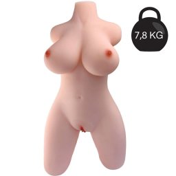 Armony - női testrészlet maszturbátor hajlítható lábakkal (59 cm - Model 2)