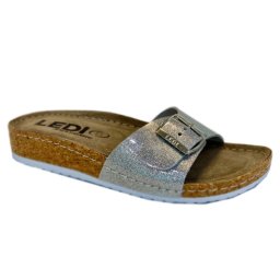 LEDI Anatomic Ni br papucs 94/SIL ezst csatos (36 mret)