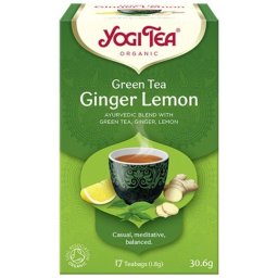 Zöld bio tea gyömbérrel és citrommal - Yogi Tea