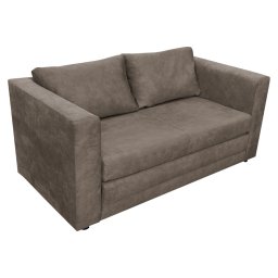 Kihúzható kanapé, szürkésbarna Taupe, BEJA