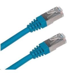 XtendLan patch kábel Cat6A, SFTP, LS0H - 0, 5m, kék (eladó 10 db)