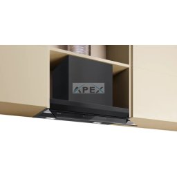 NEFF D67XDP2S0 N 70 Integrált kialakítású design páraelszívó 60 cm Fekete üveg, Sima fekete