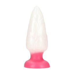 Fiction Cock Fantázia dildó vízálló 15,5 cm fehér-piros