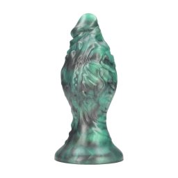 Fiction Cock Dildó Fantázia, Szilikon, Vízálló 17 cm Zöld-fekete