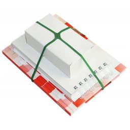OFFICE PRODUCTS Postázógumi, keresztpántos, 100 mm, 1,5x4 mm, OFFICE PRODUCTS, zöld