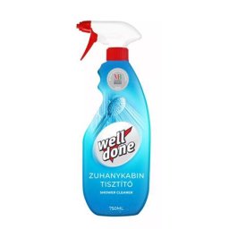 WELL DONE Zuhanykabin tisztító, 750 ml, WELL DONE