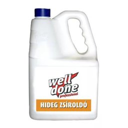 WELL DONE Hideg zsíroldó, utántöltő, 5 l, WELL DONE
