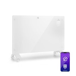 Klarstein Bansin Crystal Smart, konvektor, 1500 W, 5 - 50 °C, vezérlés applikáción keresztül (ACO14-BansinCry1500W)
