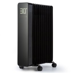 Sanford Smart, olajradiátor, 2500 W, heti időzítő, LED kijelző, érintőkijelző, Klarstein alkalmazás (ACO14 Sanford2500Bl)