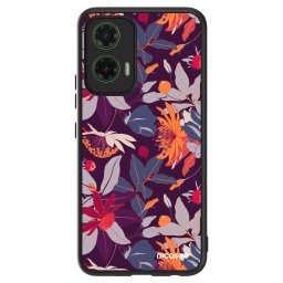 ULTIMATE CASE Motorola Moto G35 5G - készülékre - Purple Leaf
