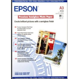 EPSON A3, prémium félfényes fotópapír (20 lap)