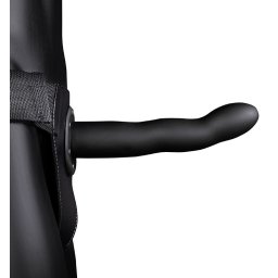 Hollow Strap – ívelt, prémium dildó 20 x 4 cm