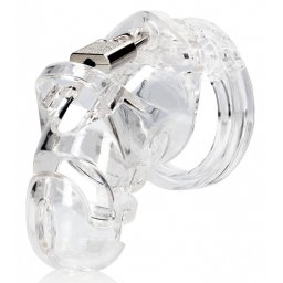 ManCage Model 25 – átlátszó férfi önmegtartó ketrec 9x3,5cm