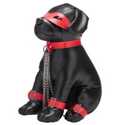 Captain Chains – fekete 24cm-es műbőr kötöző eszköz