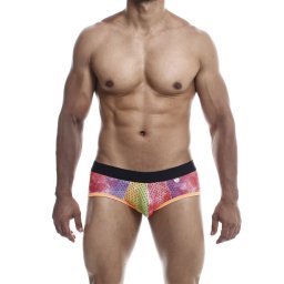 MOB Boxer – prémium narancssárga alsónadrág XL méretben