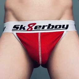 Sk8erboy – vörös hálós férfi alsónemű