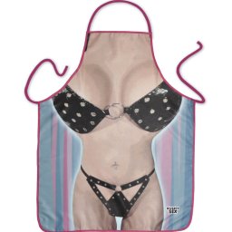 Diablo Picante – női bikini kötény, érzéki stílusban