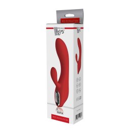 Red Revolution Duo vibrátor 2 motoros, 7 rezgés, 3 sebesség 20,8 cm fekete
