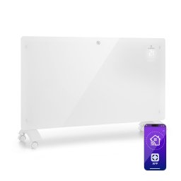 Klarstein Bansin Crystal Smart, konvektor, 2500 W, 5 - 50 °C, vezérlés applikáción keresztül (ACO14-BansinCry2500W)