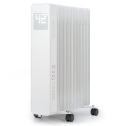 Sanford Smart, olajradiátor, 2500 W, heti időzítő, LED kijelző, érintőkijelző, Klarstein alkalmazás (ACO14 Sanford2500Wt)