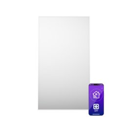 Klarstein Wonderwall Air Smart 480, infravörös hősugárzó, 50 x 90 cm, 480 W, alkalmazás (ACO14_IR_WW_V_480)
