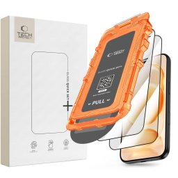 Tech-Protect Quick Set+ Apple iPhone 18 Pro Max / 17 Pro Max kijelzővédő üvegfólia felhelyező kerettel (2db)