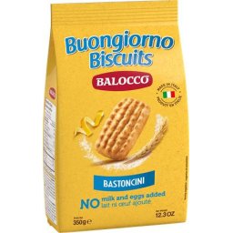 BALOCCO Reggeliző keksz, 350 g BALOCCO "Bastoncini", citromos