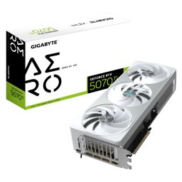 GeForce RTX 5070 Ti 16GB Gigabyte Aero OC White GV-N507TAERO OC-16GD videokartya