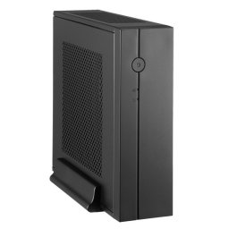 CHIEFTEC Compact Series/mini ITX ház, IX-01B-OP, Fekete, tápegység nélkül